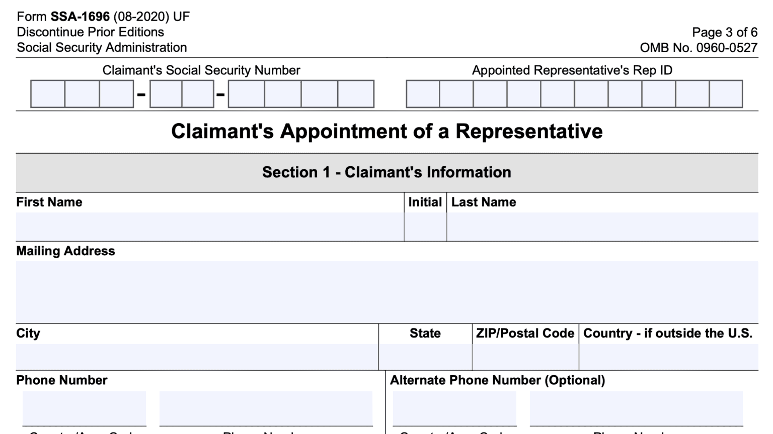 Form SSA 521 Instructions Withdrawing Your Application