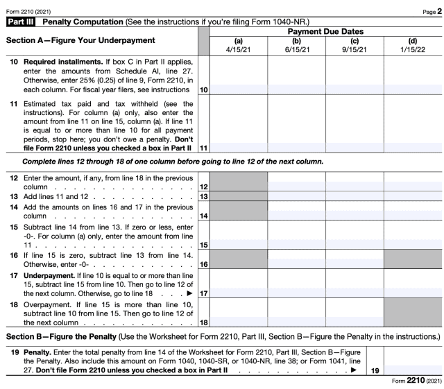 Tax Form 2210 Instructions at netnatashablog Blog