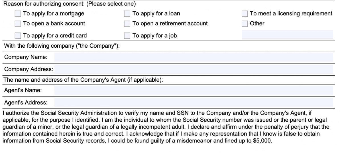 Form SSA-89: A Guide To Your Social Security Number Verification