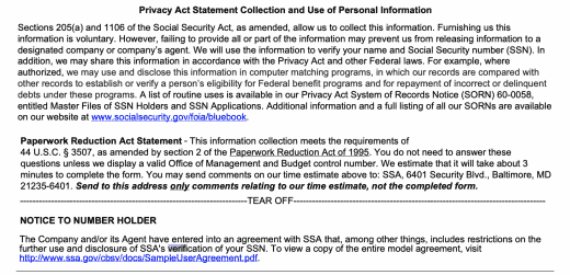 Form SSA-89: A Guide To Your Social Security Number Verification