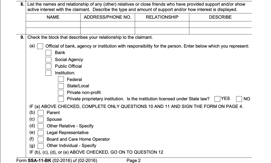 Form SSA11BK A Representative Payee Guide