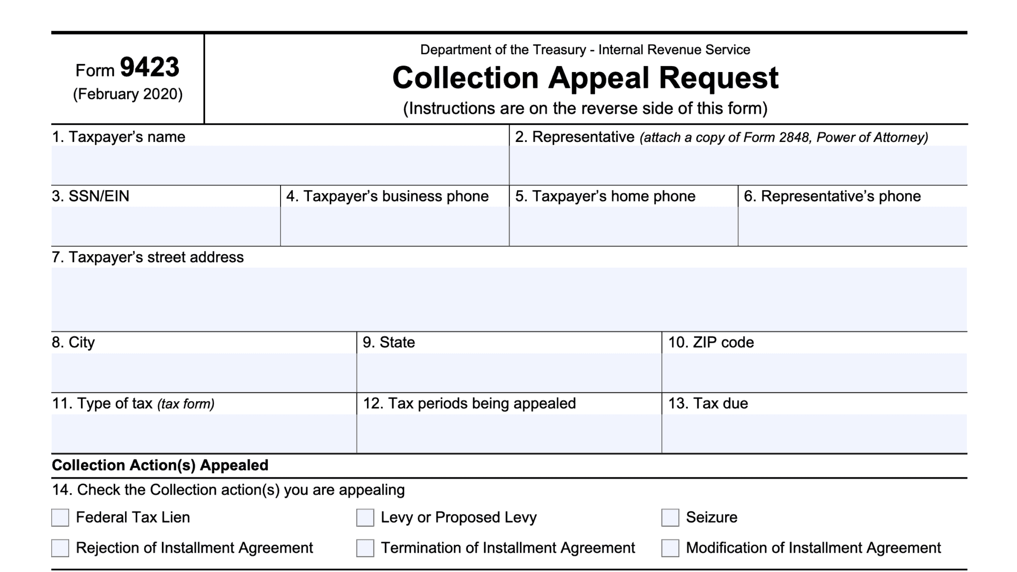 IRS Form 2210 Instructions Underpayment of Estimated Tax