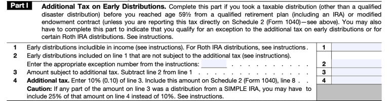 IRS Form 5329 Instructions - A Guide to Additional Taxes