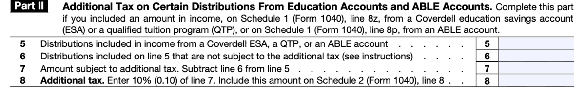 IRS Form 5329 Instructions - A Guide to Additional Taxes