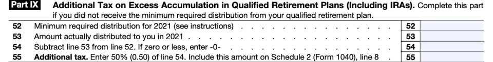 Irs Form 5329 Instructions A Guide To Additional Taxes 9874