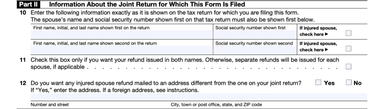 IRS Form 8379 Instructions