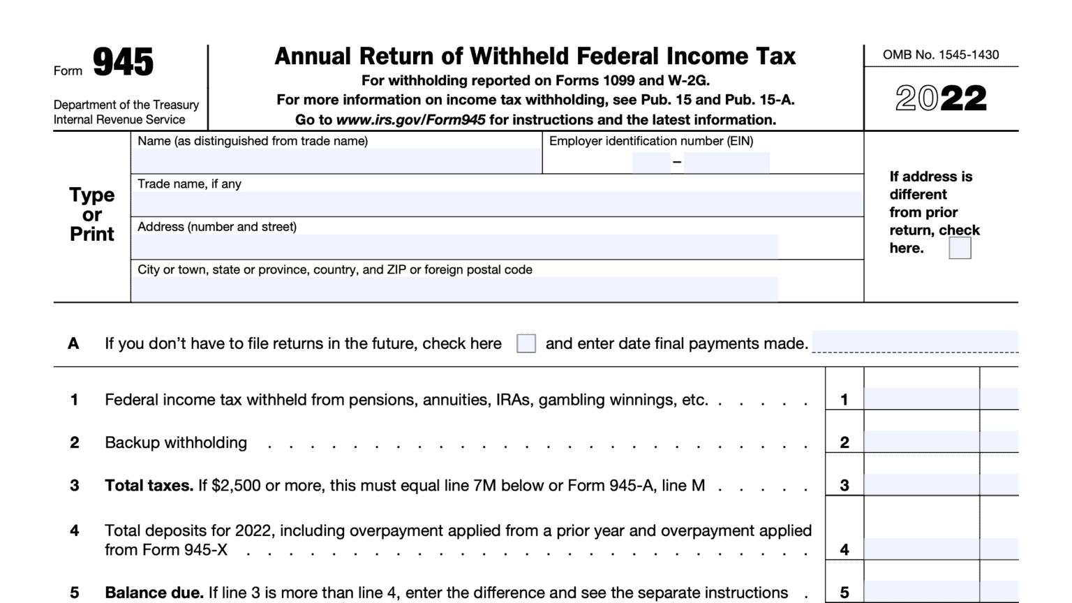 IRS Form W4V Instructions Voluntary Withholding Request