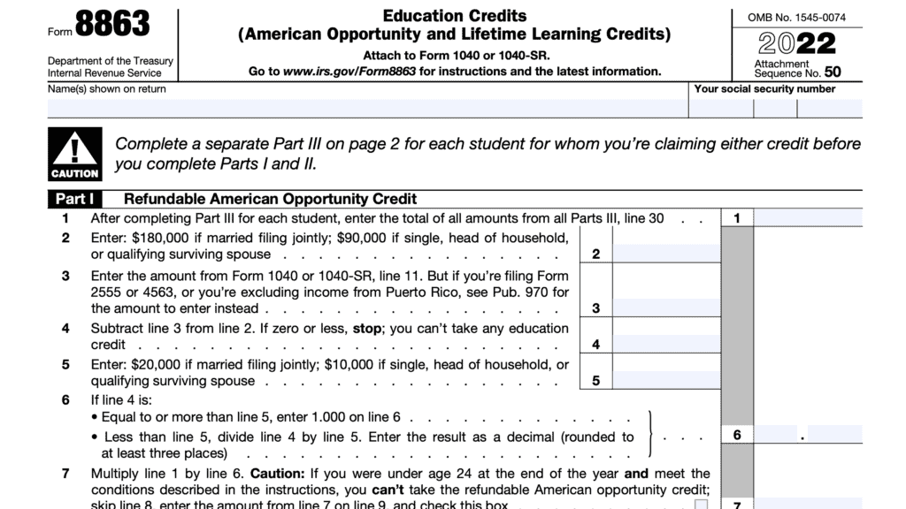 IRS Form 5695 Instructions Residential Energy Credits