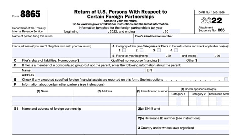 IRS Form 8978 Instructions - Reporting Partner's Additional Taxes