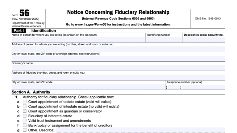 IRS Form 8822-B Instructions - Change Of Address Or Party