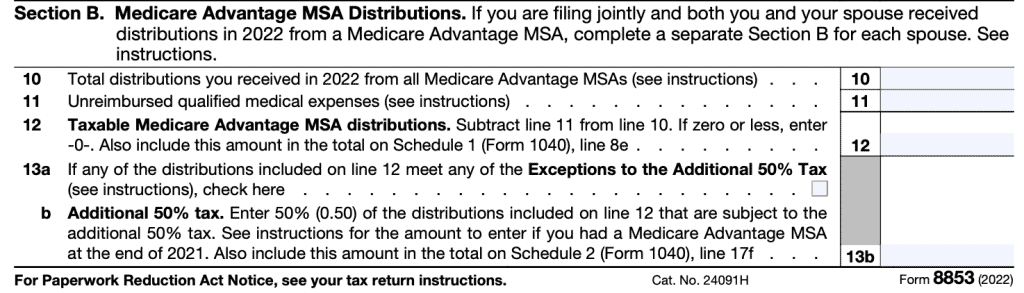 IRS Form 8853: A Guide To Archer MSAs