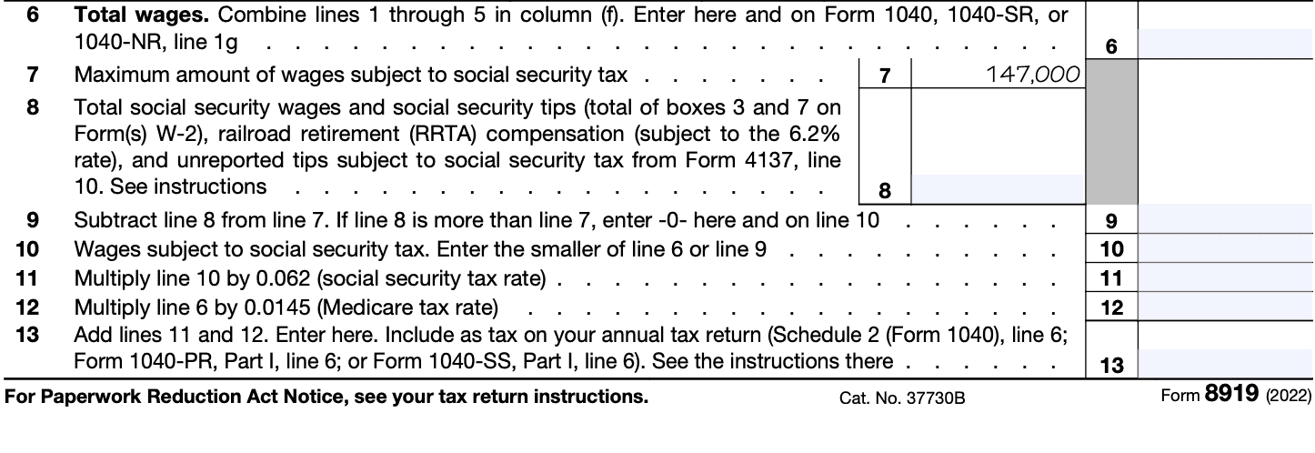 irs-form-8919-uncollected-social-security-medicare-taxes