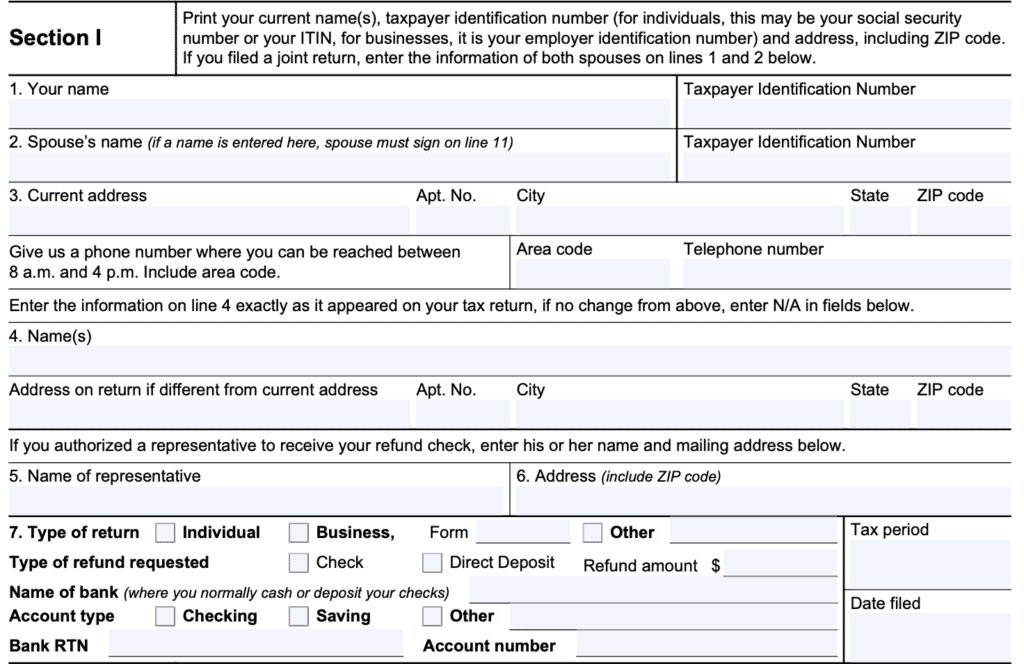 IRS Form 3911 Instructions - Replacing A Lost Tax Refund Check