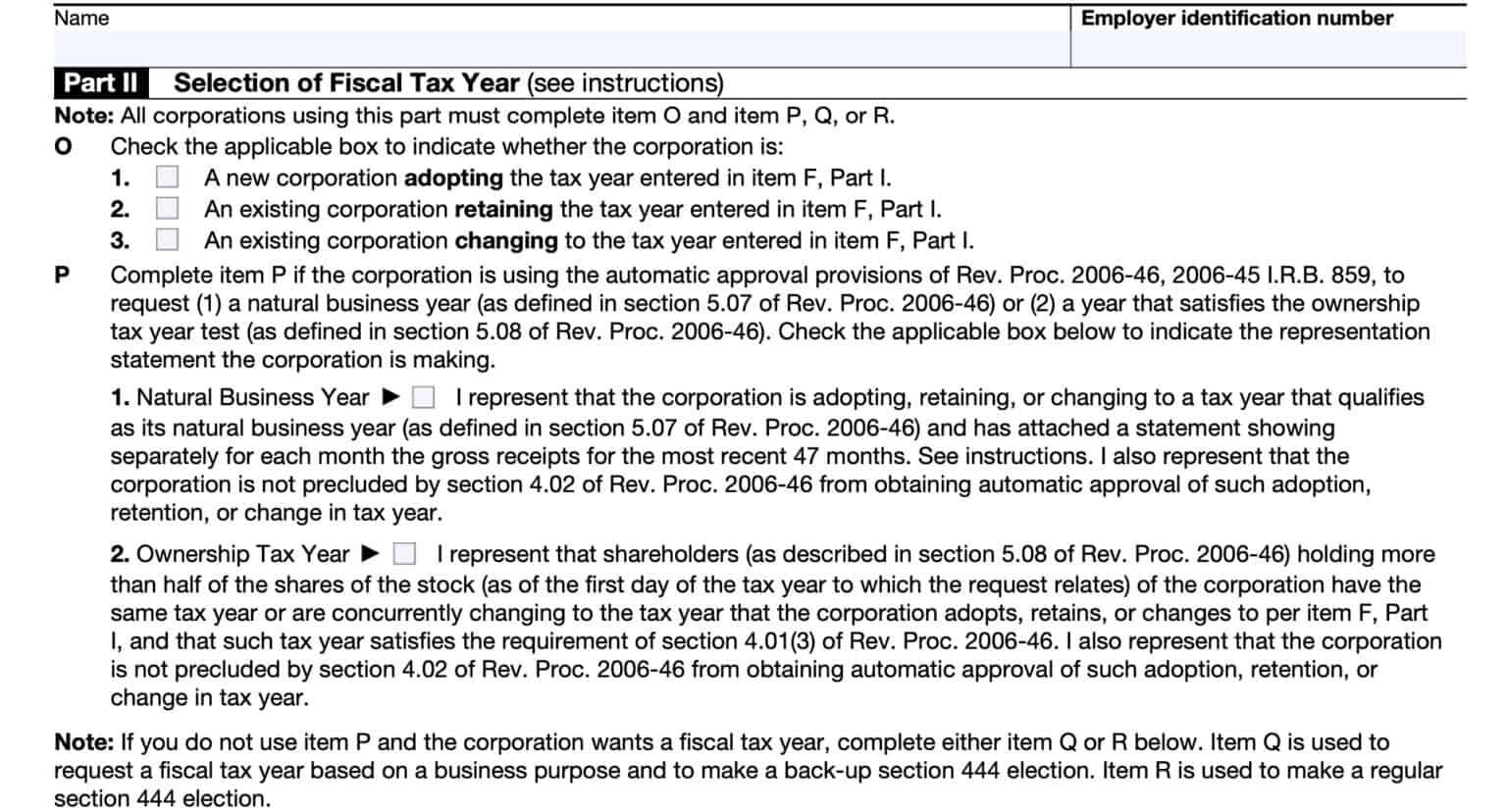 IRS Form 2553 Instructions Electing S Corporation Status