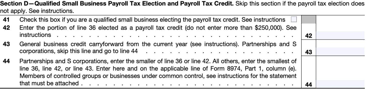 IRS Form 6765 Instructions - Tax Credit For Research Activities