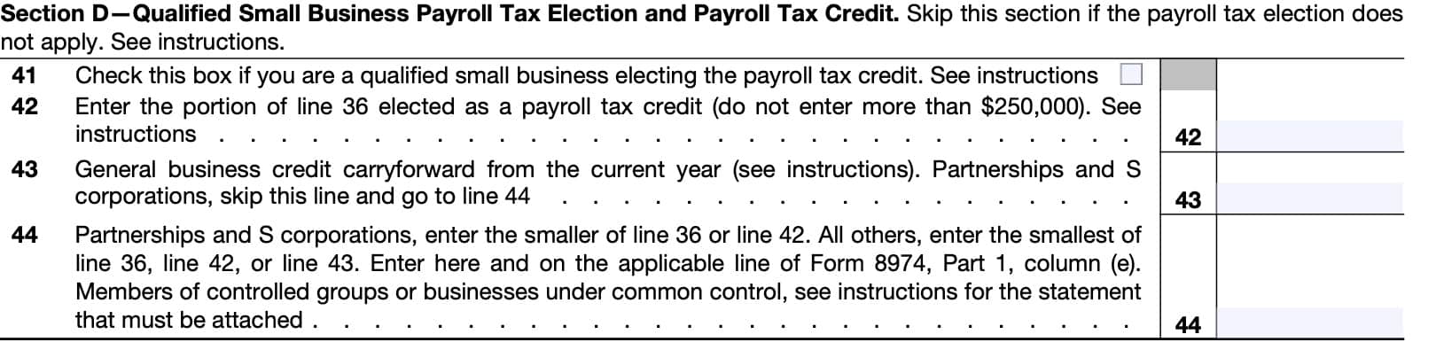 IRS Form 6765 Instructions - Tax Credit For Research Activities