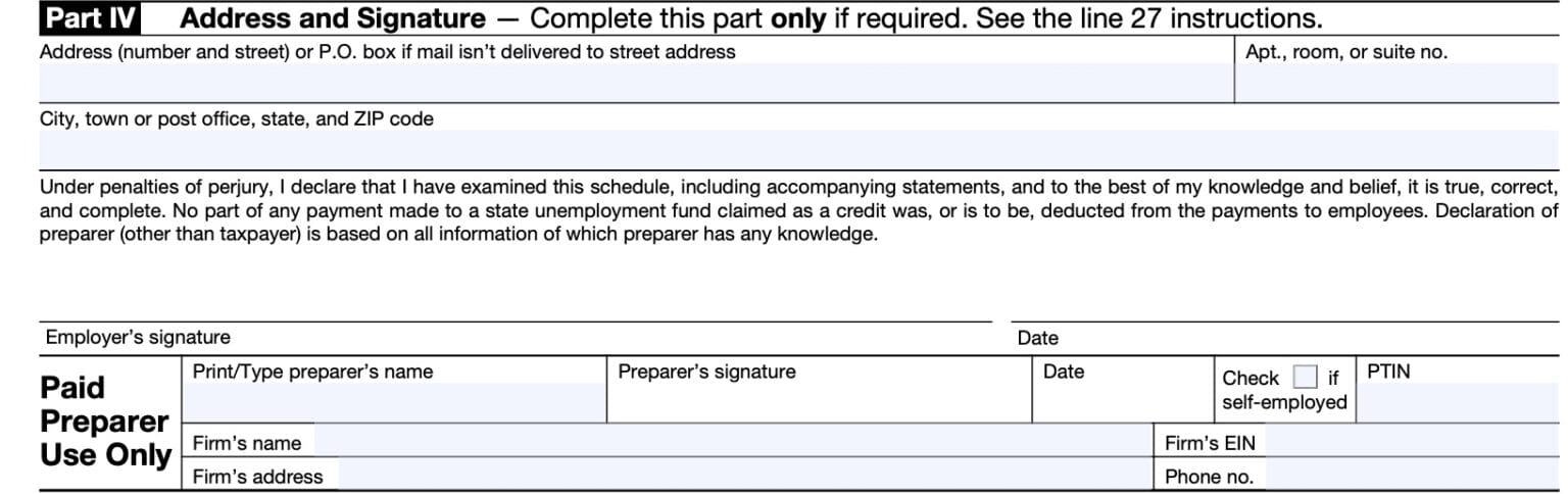 IRS Schedule H Instructions - Household Employment Taxes