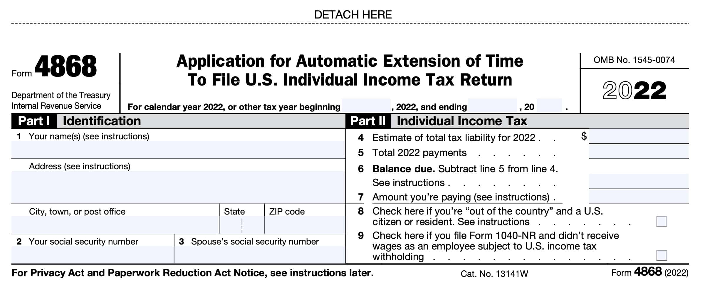 Irs Tax Form 4868 Hot Sex Picture 1082