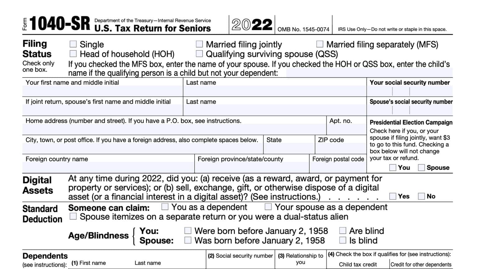 IRS Form 8958 Instructions - Community Property Allocation