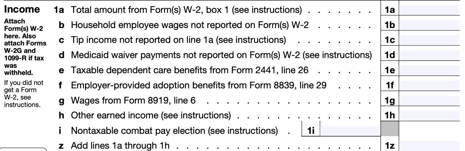 IRS Form 1040SR Instructions Tax Return For Seniors