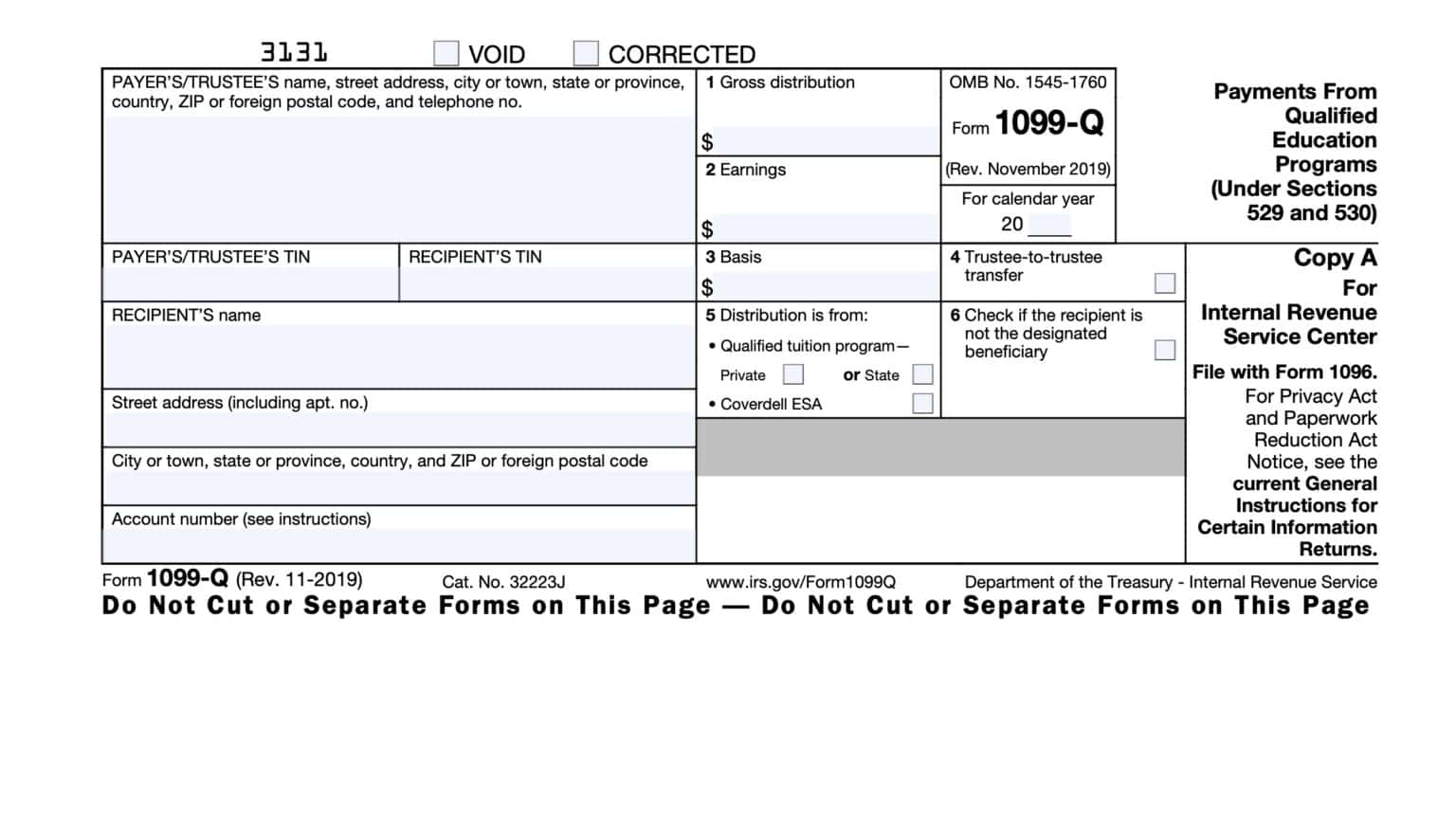 IRS Form 1099-OID Instructions - Original Issue Discount (OID)