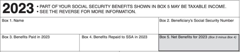 Form SSA-1099 Instructions - Social Security Benefits