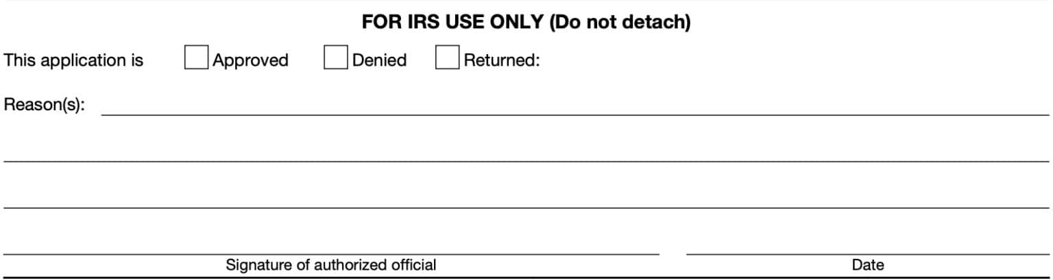 IRS Form 1127 Instructions - Filing a Tax Payment Extension