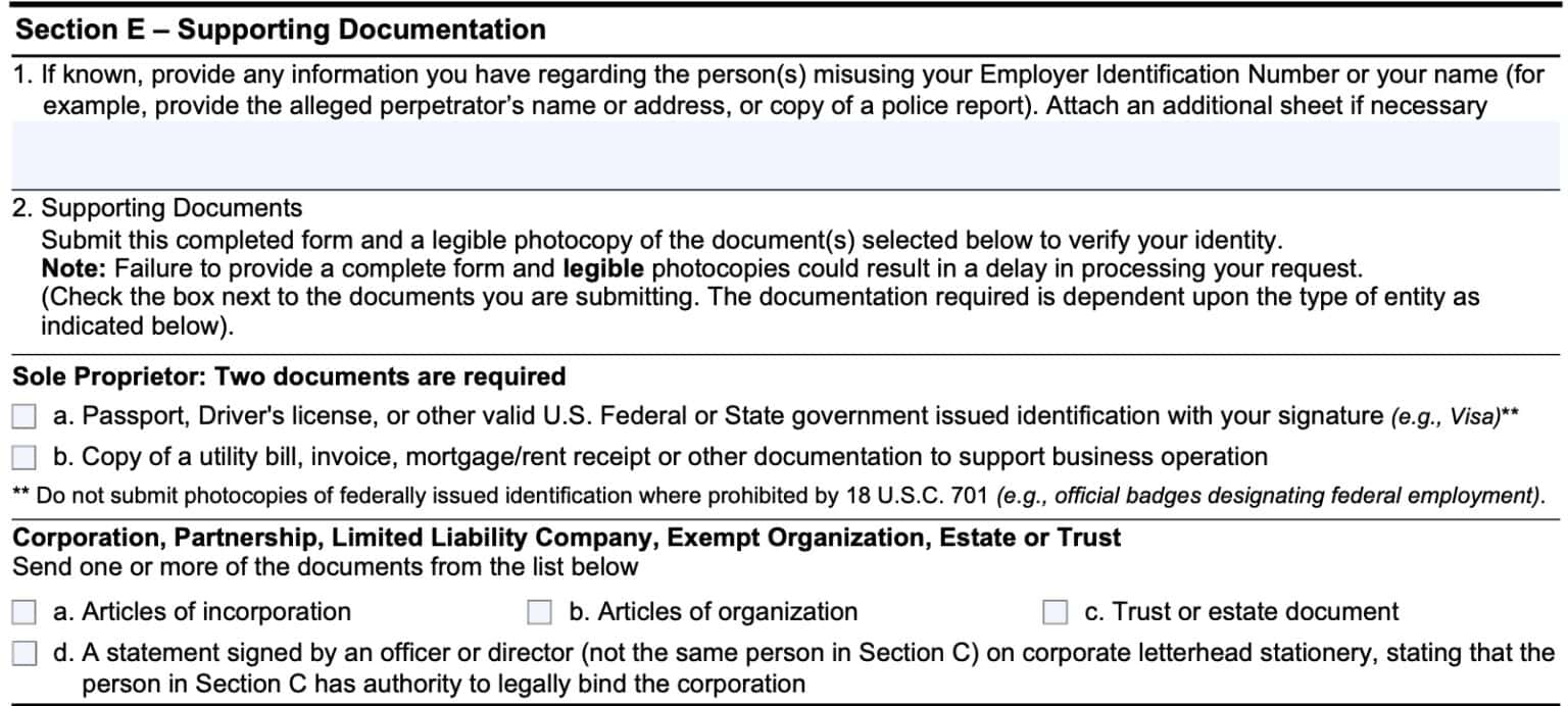 Irs Form 14039 B Instructions Business Identity Theft Affidavit 8568