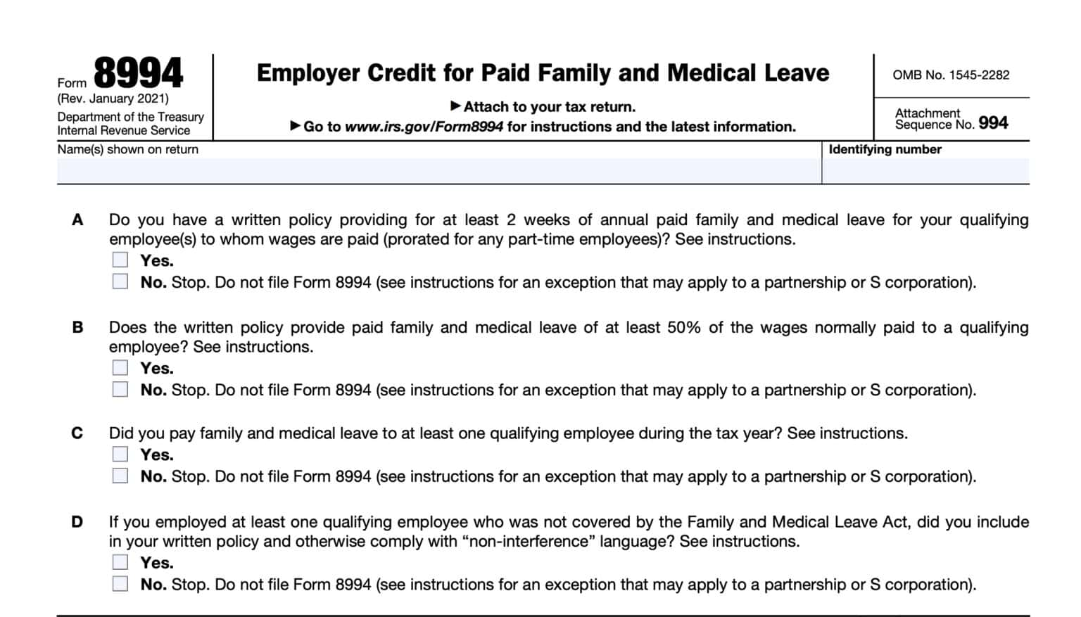 IRS Form 944 Instructions - Employer's Annual Federal Tax Return