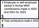 IRS Form 5498-SA Instructions - HSA And MSA Contributions