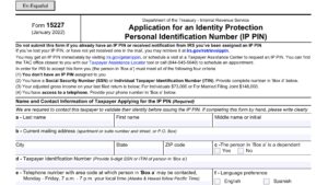 IRS Form 15227 Instructions