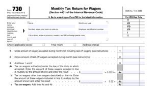 IRS Form 730 Instructions