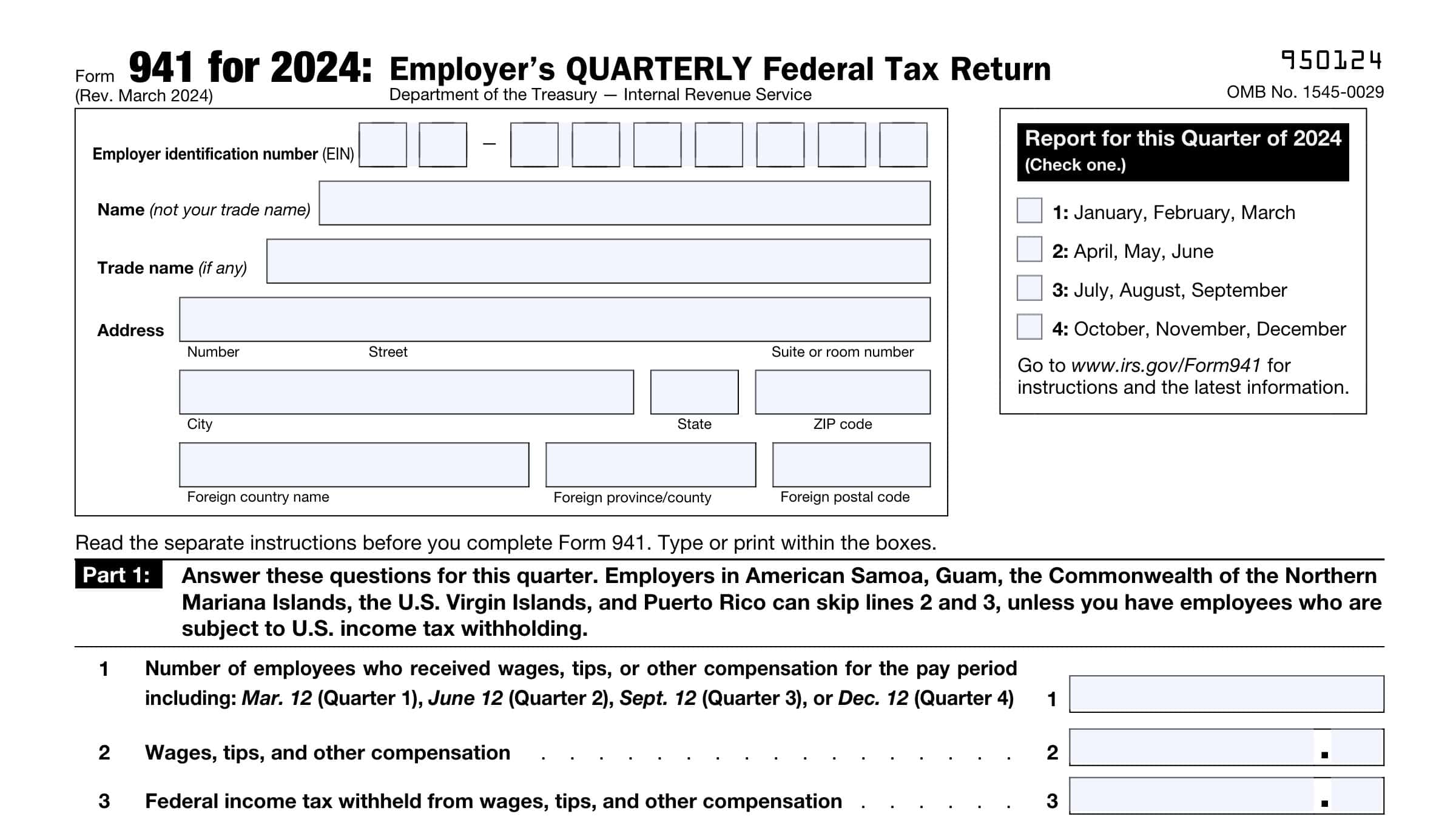 Irs Form 941 Instructions 2024 Mame Kylila