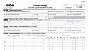 irs form 1095-b, health coverage