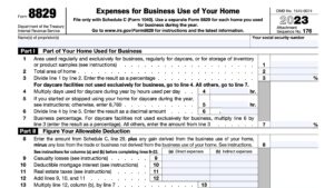 irs form 8829: Expenses for business use of your home