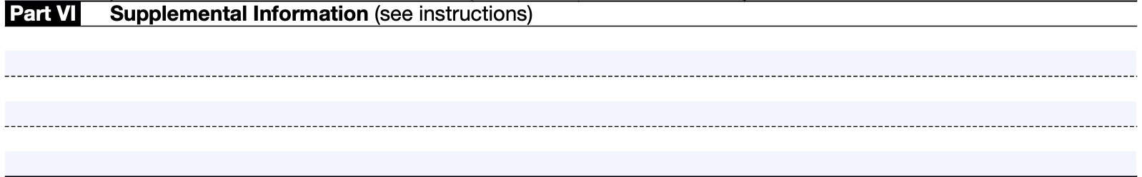 part vi: supplemental information