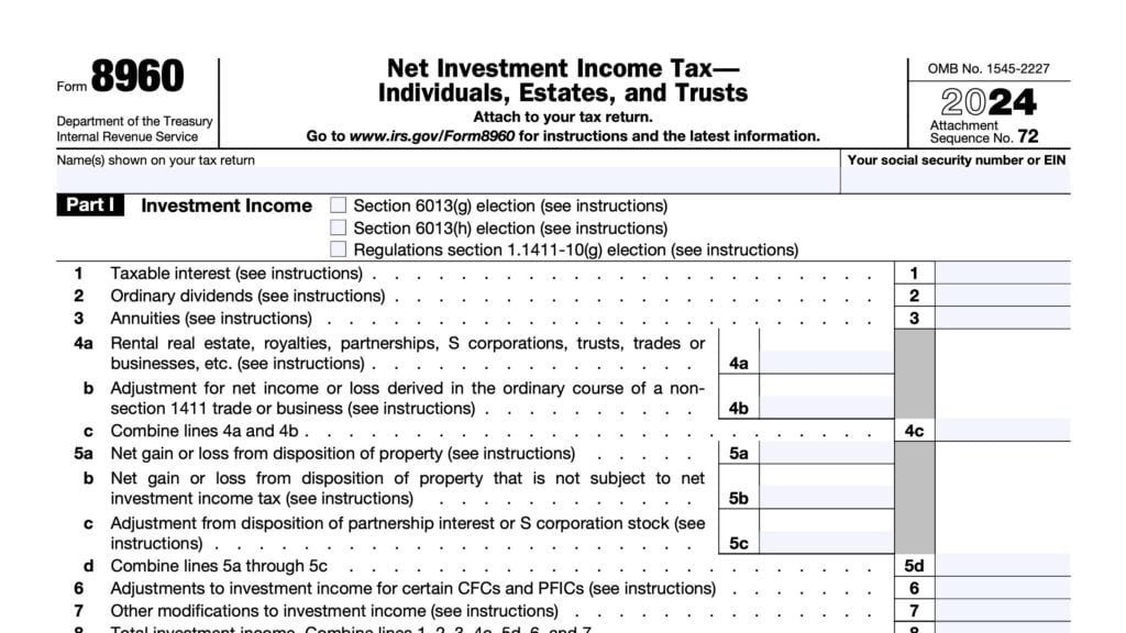 irs form 8960, net investment income tax-individuals, estates, and trusts