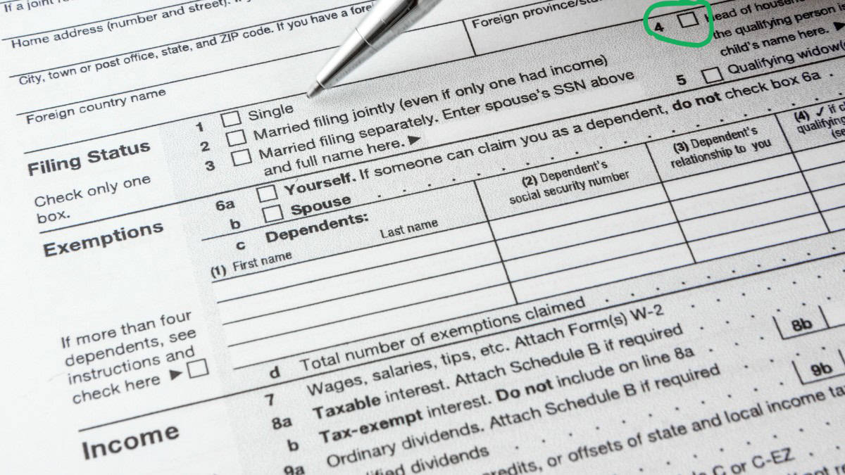 tax filing status options