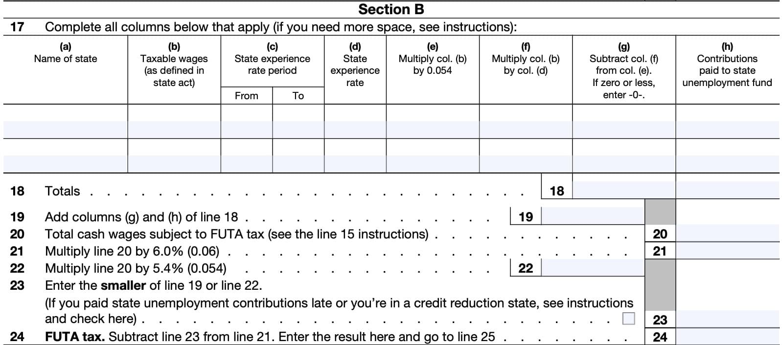 part ii, section b